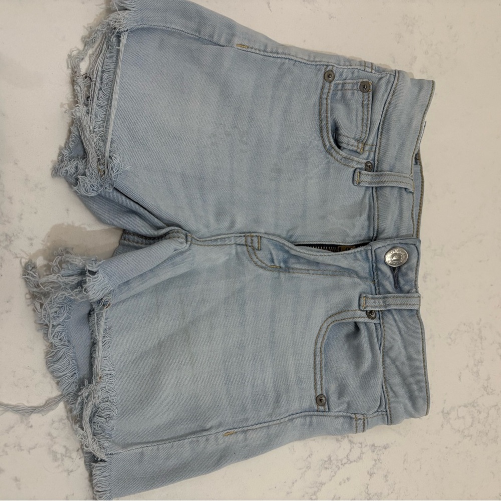 American Eagle Outfitters Light Blue Jean Shorts